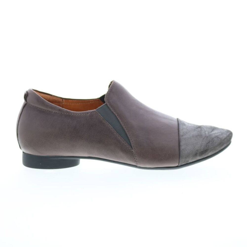 Think! Womens Guad Slip On Gray Shoes (NWT)